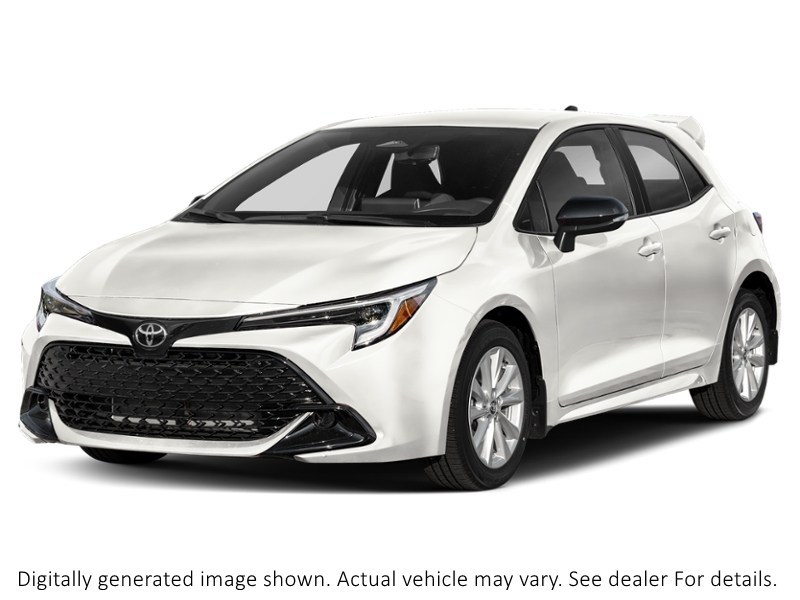 2026 Toyota Corolla Hatchback CVT White  Shot 1