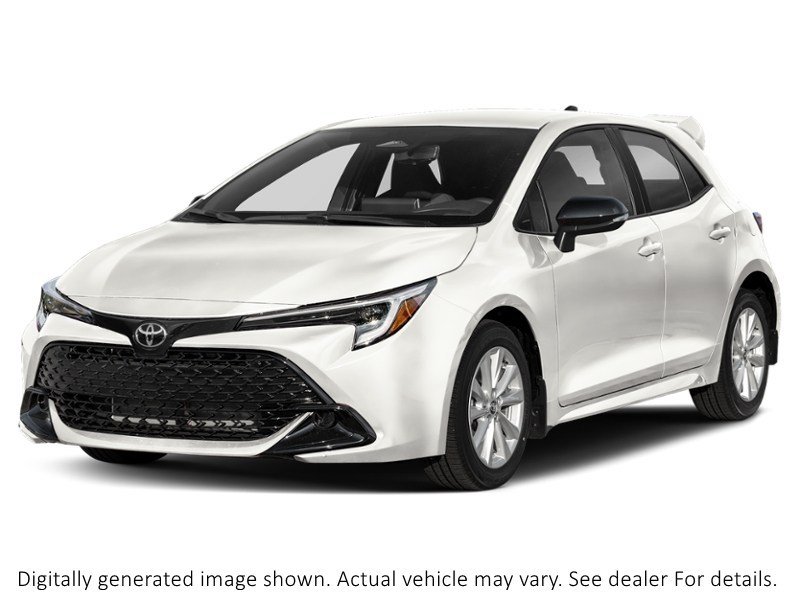 2026 Toyota Corolla Hatchback CVT White  Shot 1
