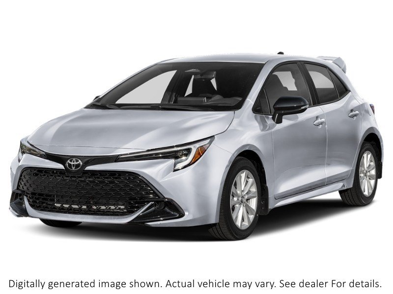 2027 Toyota Corolla Hatchback CVT SE Plus Classic Silver Metallic  Shot 4