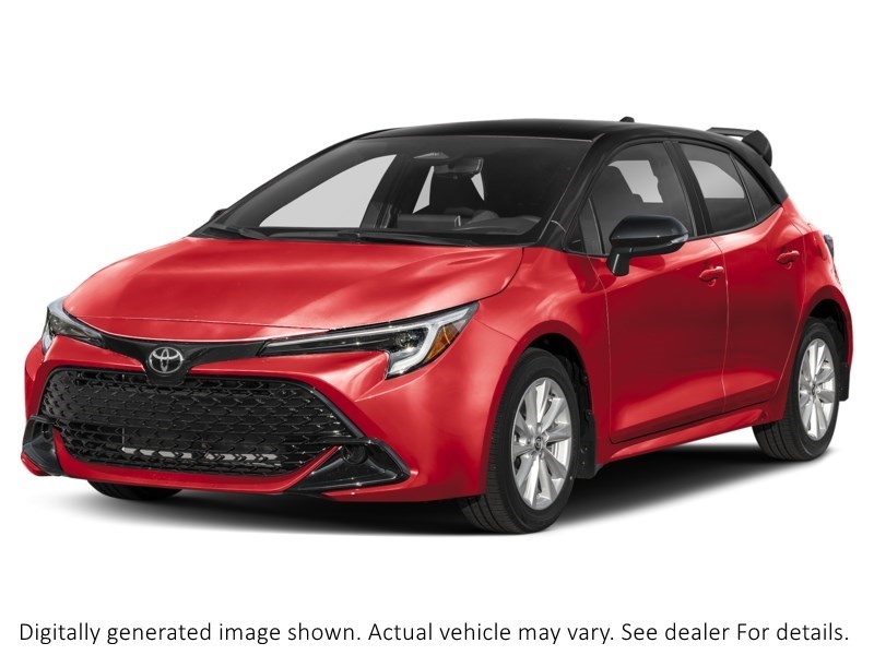 2026 Toyota Corolla Hatchback CVT Finish Line Red w/Black Roof  Shot 1
