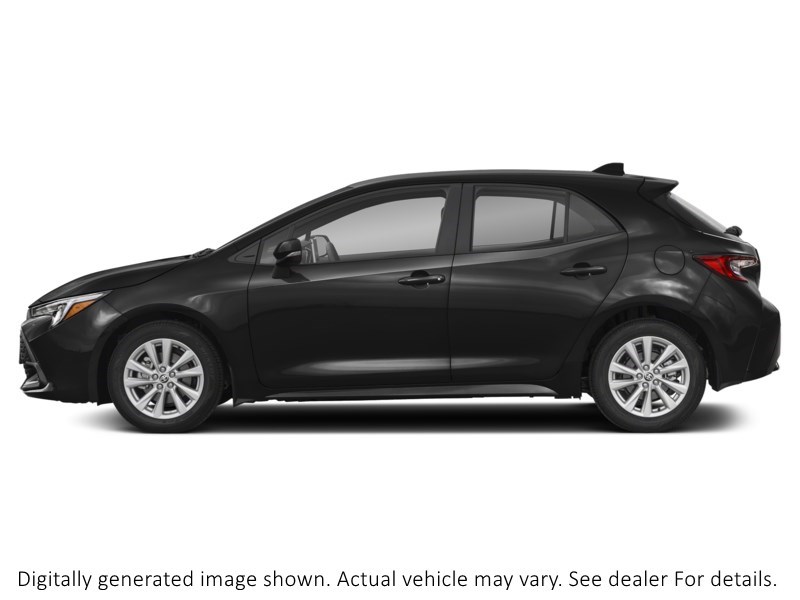 2026 Toyota Corolla Hatchback CVT Midnight Black Metallic  Shot 3
