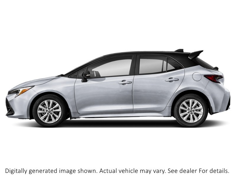 2026 Toyota Corolla Hatchback CVT Classic Silver Metallic w/Black Roof  Shot 9