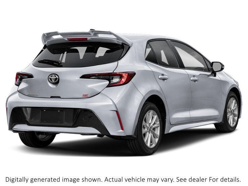 2027 Toyota Corolla Hatchback CVT SE Plus Classic Silver Metallic  Shot 2
