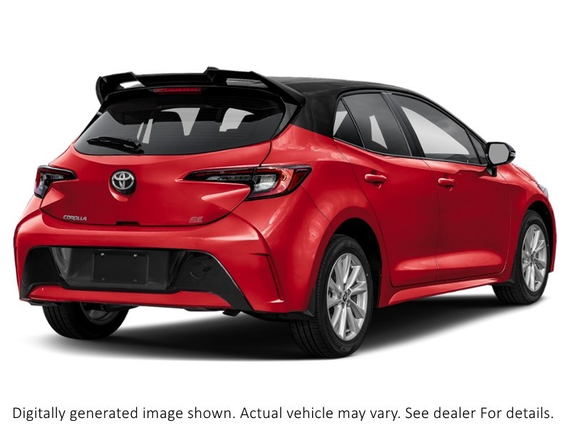 2027 Toyota Corolla Hatchback CVT Finish Line Red w/Black Roof  Shot 6
