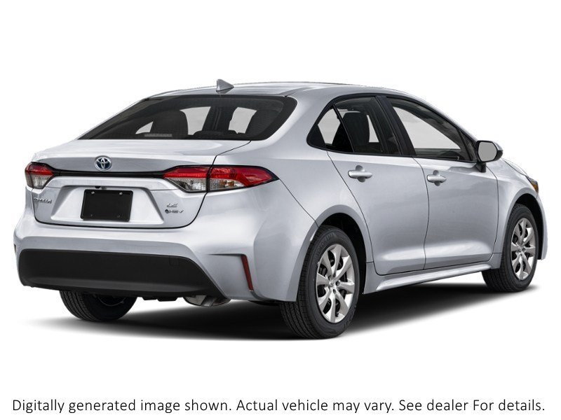 2025 Toyota Corolla Hybrid Hybrid LE CVT Classic Silver Metallic  Shot 6