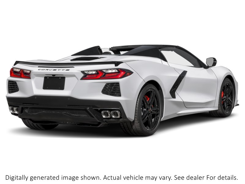 2026 Chevrolet Corvette 2Dr Stingray Conv W/1Lt Arctic White  Shot 2
