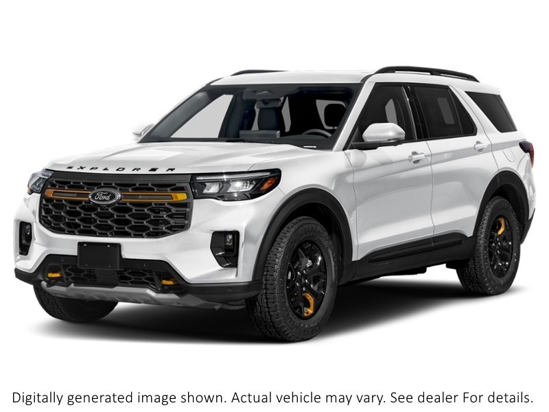 2026 Ford Explorer Tremor 4WD Space White Metallic  Shot 1