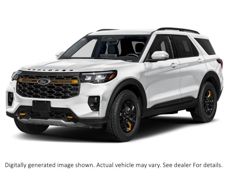 2026 Ford Explorer Tremor 4WD Space White Metallic  Shot 1
