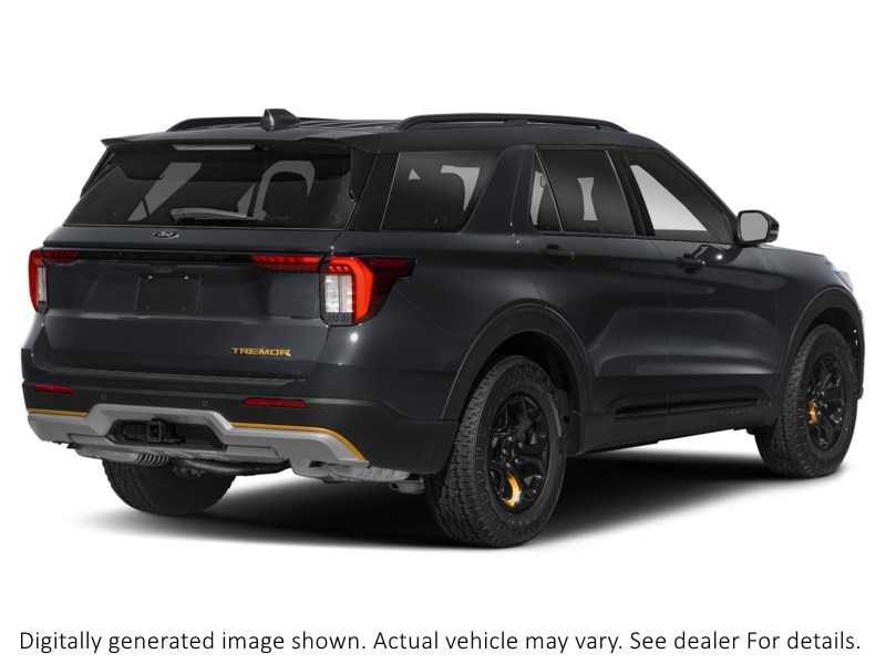 2026 Ford Explorer Tremor 4WD Agate Black Metallic  Shot 2