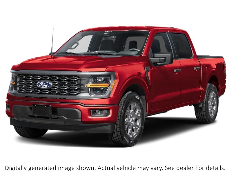 2026 Ford F-150 Stx 4WD Supercrew 5.5' Box Ruby Red Metallic Tinted Clearcoat  Shot 4