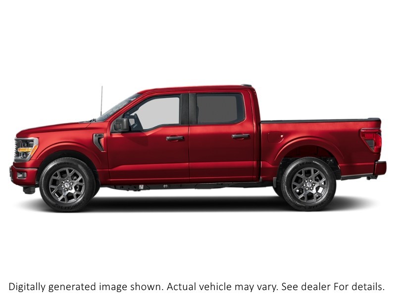 2026 Ford F-150 Stx 4WD Supercrew 5.5' Box Ruby Red Metallic Tinted Clearcoat  Shot 5