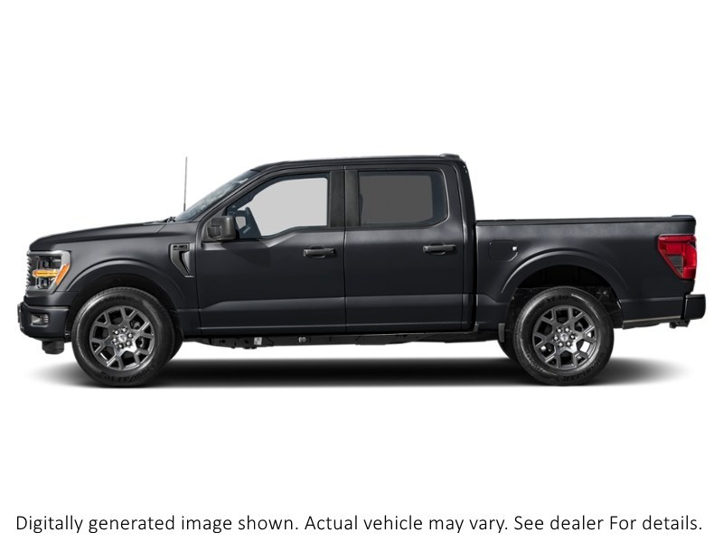 2026 Ford F-150 Stx 4WD Supercrew 5.5' Box Agate Black Metallic  Shot 3