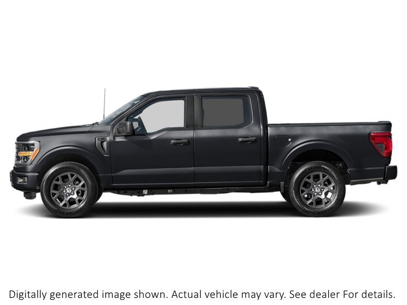 2026 Ford F-150 Stx 4WD Supercrew 5.5' Box Agate Black Metallic  Shot 3