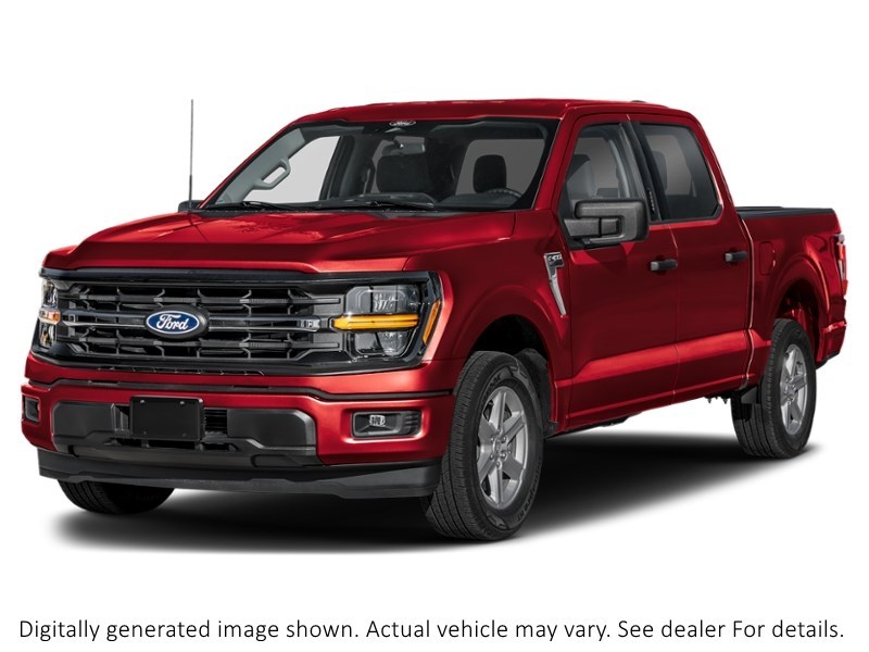 2026 Ford F-150 XLT 4WD Supercrew 5.5' Box Ruby Red Metallic Tinted Clearcoat  Shot 4