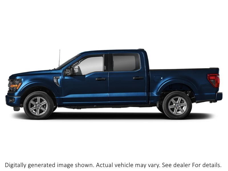 2026 Ford F-150 XLT 4WD Supercrew 5.5' Box Antimatter Blue Metallic  Shot 5