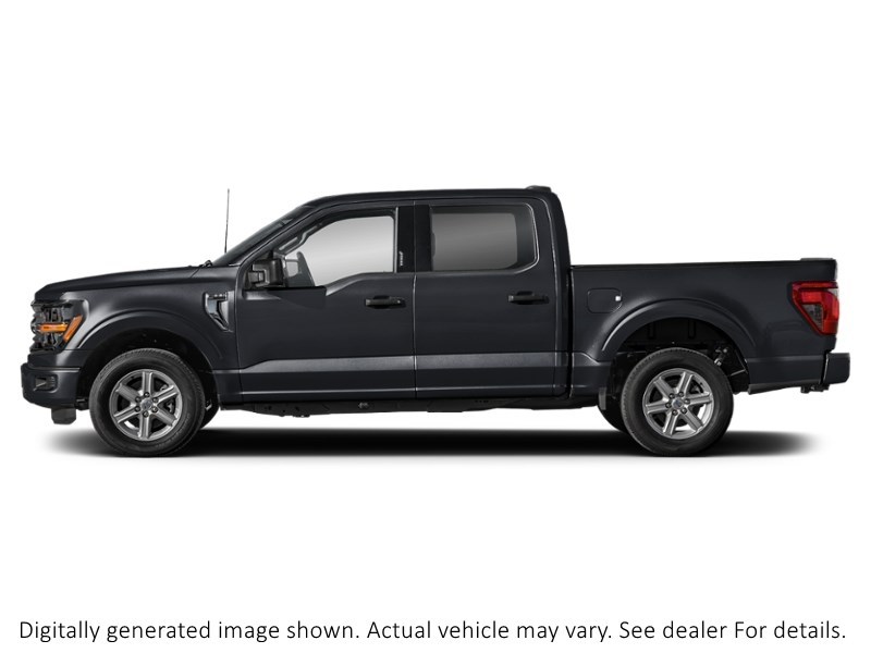 2026 Ford F-150 XLT 4WD Supercrew 5.5' Box Agate Black Metallic  Shot 3