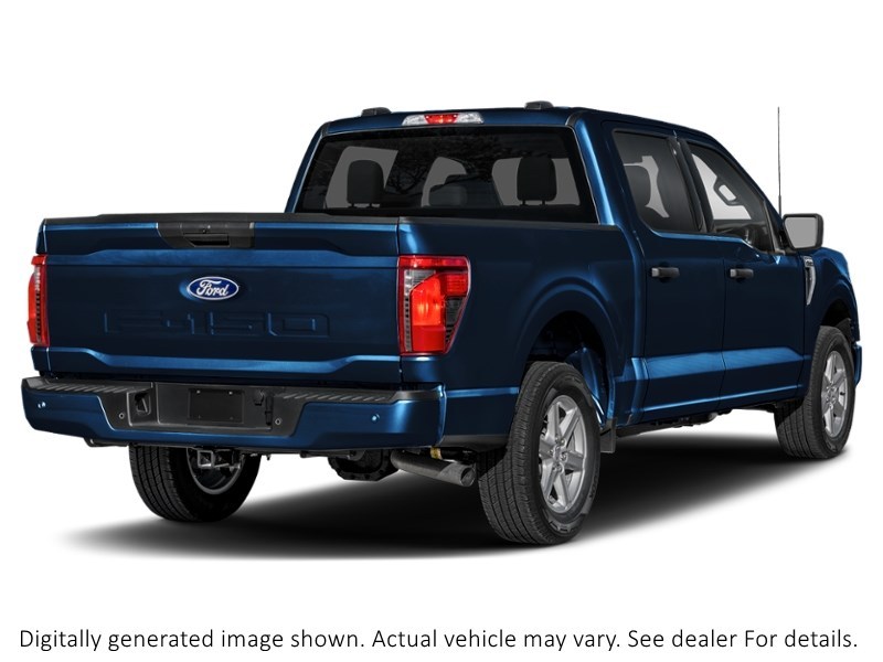 2026 Ford F-150 XLT 4WD Supercrew 5.5' Box Antimatter Blue Metallic  Shot 2