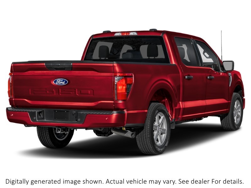 2026 Ford F-150 XLT 4WD Supercrew 5.5' Box Ruby Red Metallic Tinted Clearcoat  Shot 2