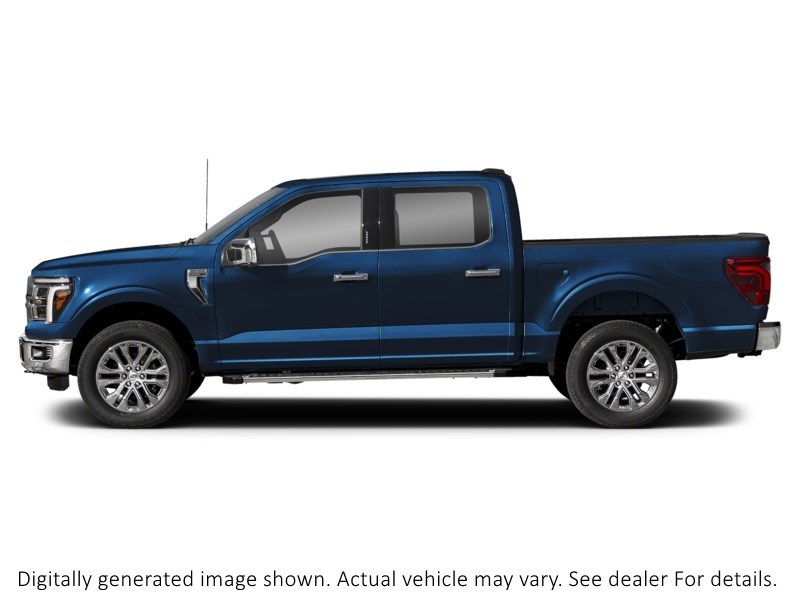 2026 Ford F-150 Lariat 4WD Supercrew 5.5' Box Antimatter Blue Metallic  Shot 16