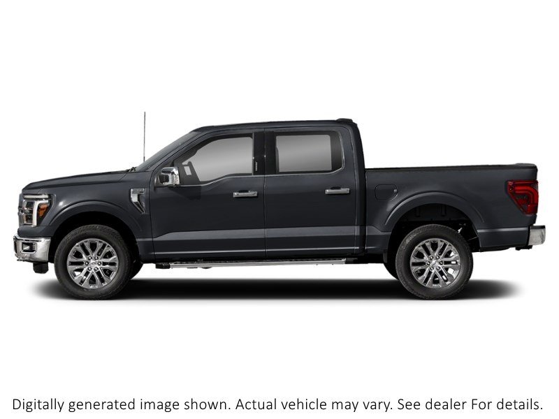 2026 Ford F-150 Lariat 4WD Supercrew 5.5' Box Agate Black Metallic  Shot 3