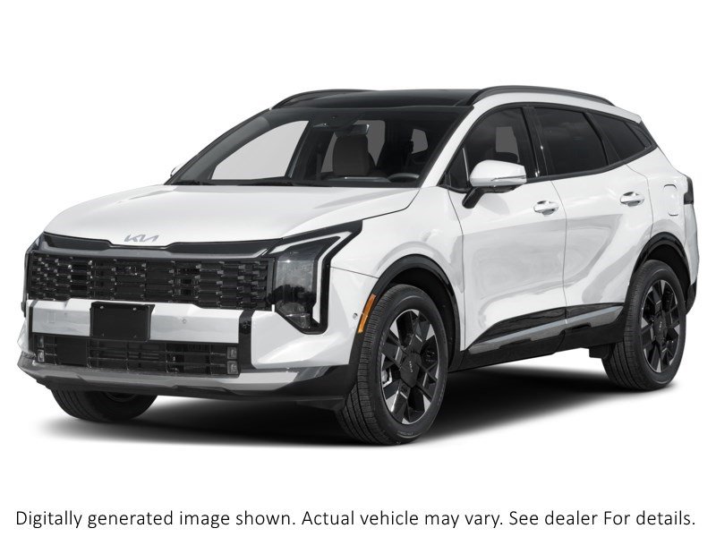 2026 Kia Sportage Hev Sx AWD W/Black Interior Snow White Pearl  Shot 4