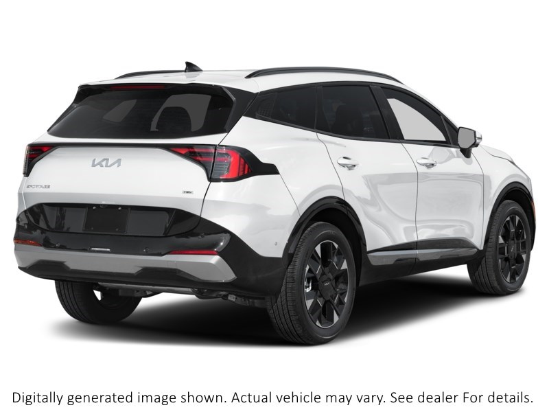 2026 Kia Sportage Hev Sx AWD W/Black Interior Snow White Pearl  Shot 6