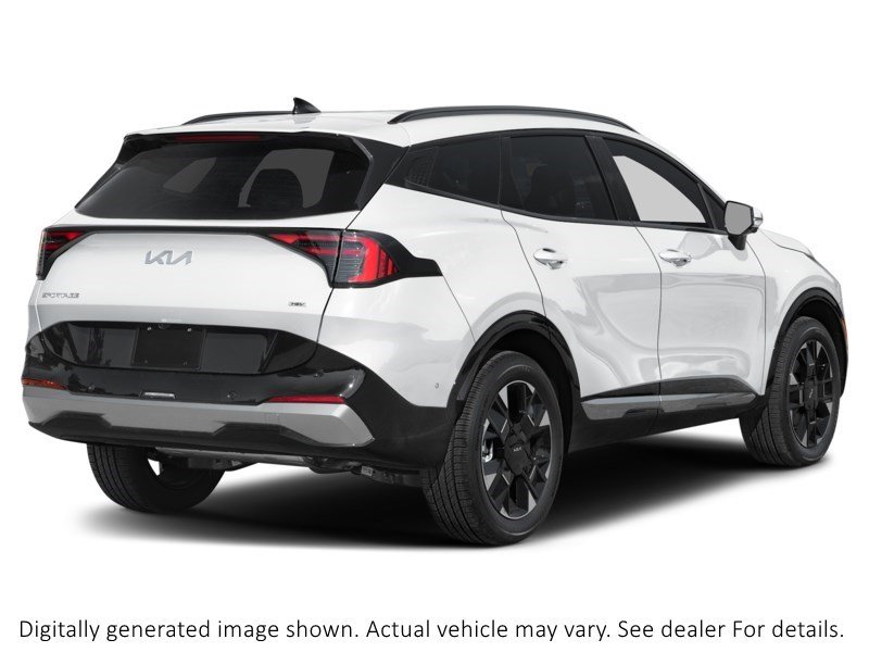 2026 Kia Sportage Hev Sx AWD W/Black Interior Snow White Pearl  Shot 6