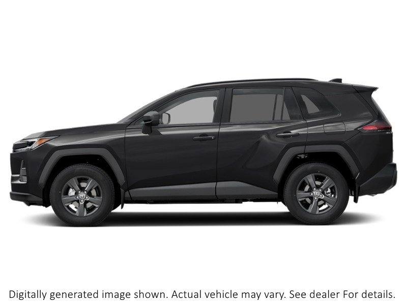 2026 Toyota Rav4 LE AWD Midnight Black Metallic  Shot 5