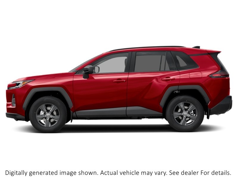2026 Toyota Rav4 XLE AWD Sold Ruby Flare Pearl  Shot 5