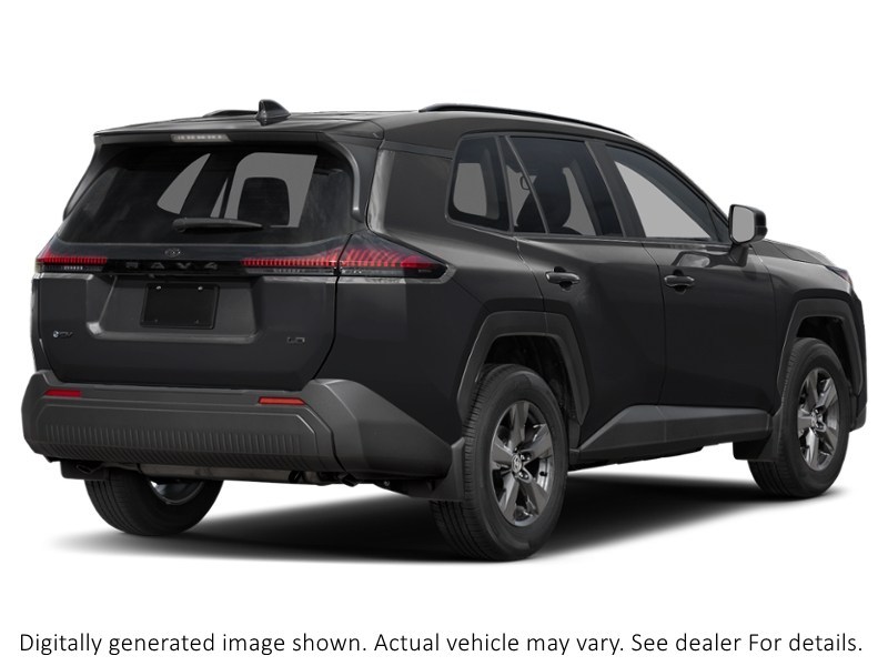 2026 Toyota Rav4 LE AWD Midnight Black Metallic  Shot 6