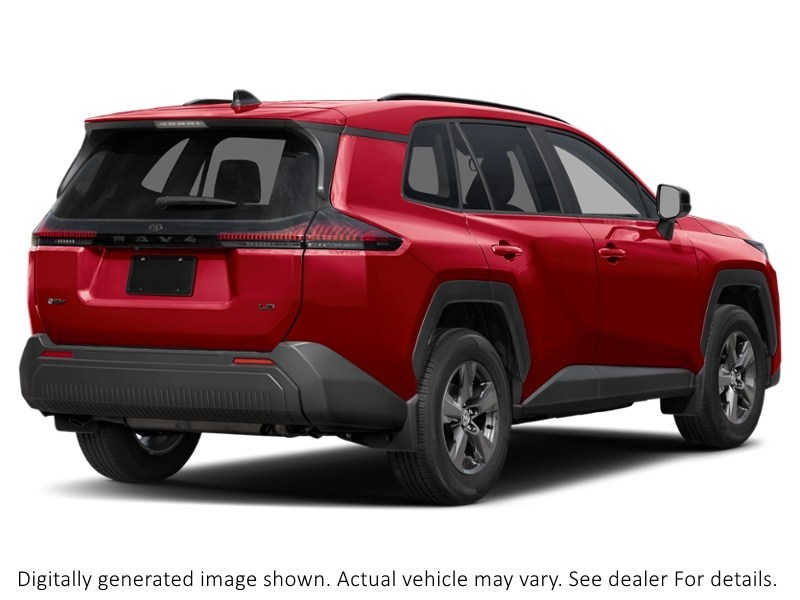 2026 Toyota Rav4 XLE AWD Sold Ruby Flare Pearl  Shot 6