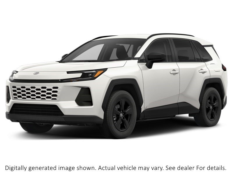 2026 Toyota Rav4 LE AWD White  Shot 3