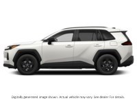 2026 Toyota Rav4 LE AWD White  Shot 2