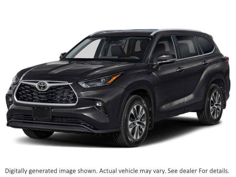 2026 Toyota Highlander XLE AWD Midnight Black Metallic  Shot 1