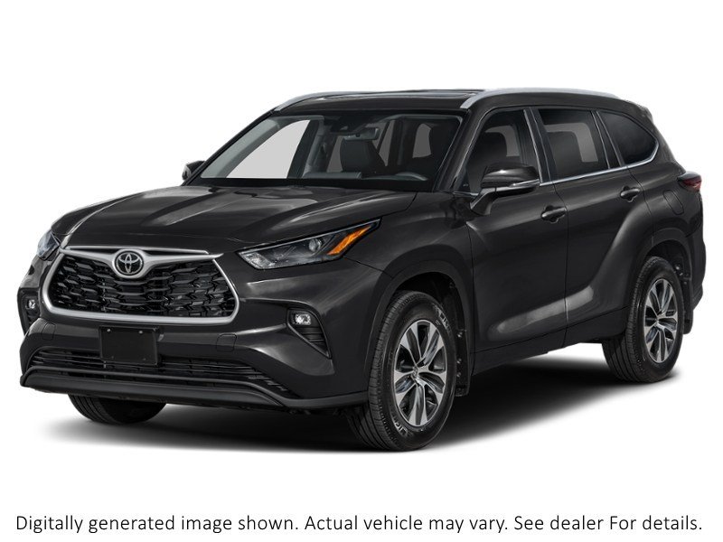 2026 Toyota Highlander XLE AWD Midnight Black Metallic  Shot 1