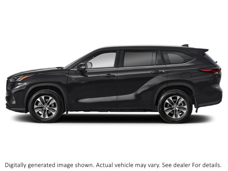 2026 Toyota Highlander XLE AWD Midnight Black Metallic  Shot 3