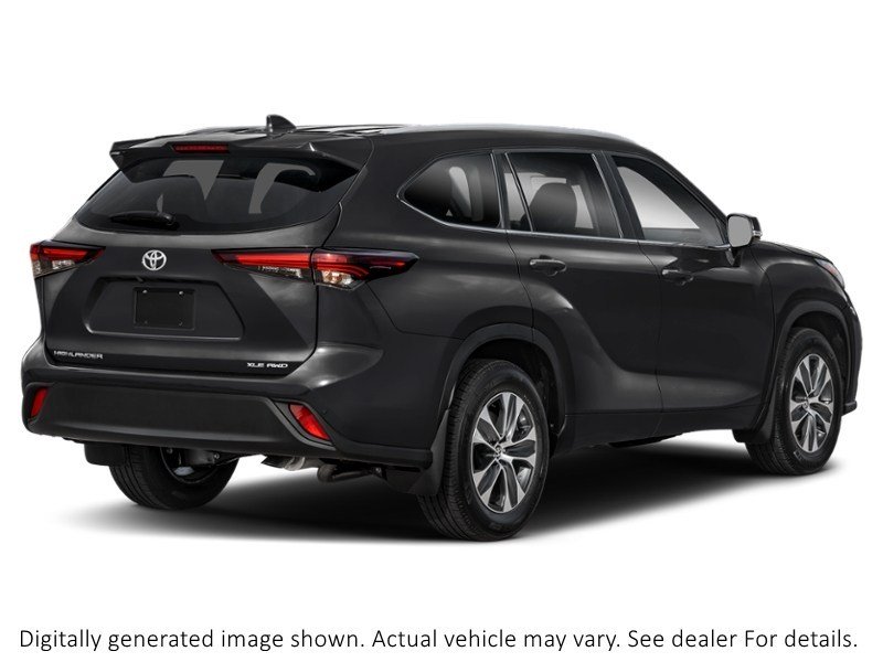 2026 Toyota Highlander XLE AWD Midnight Black Metallic  Shot 6