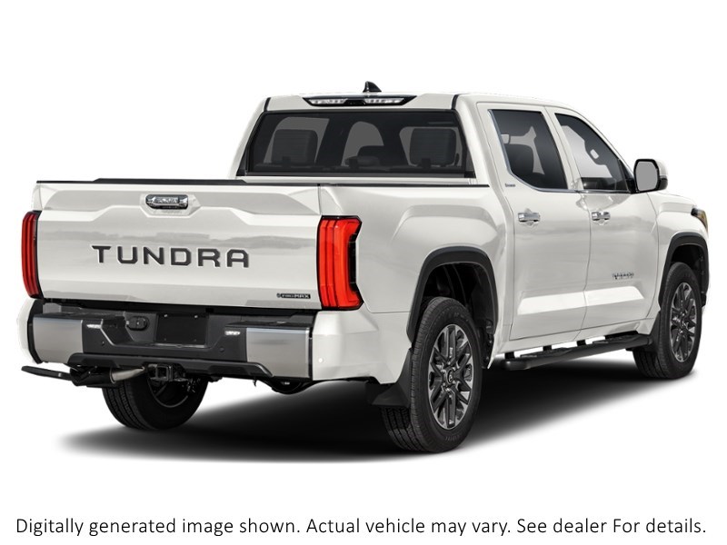 2026 Toyota Tundra Hybrid 4X4 Crewmax Limited Hybrid White  Shot 6