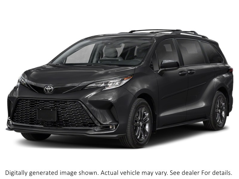 2026 Toyota Sienna XSE 7-Passenger AWD Midnight Black Metallic  Shot 4