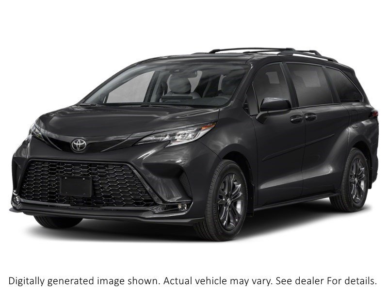 2026 Toyota Sienna XSE 7-Passenger AWD Midnight Black Metallic  Shot 1