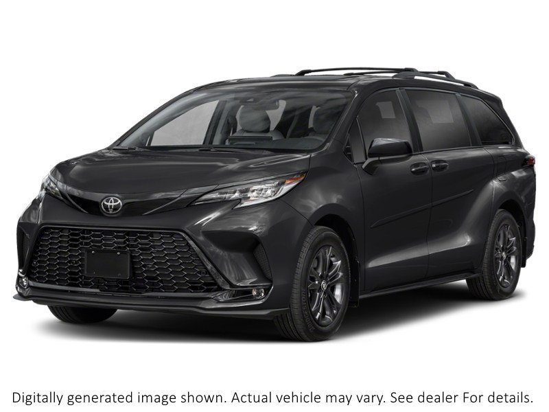 2026 Toyota Sienna XSE 7-Passenger AWD Midnight Black Metallic  Shot 1