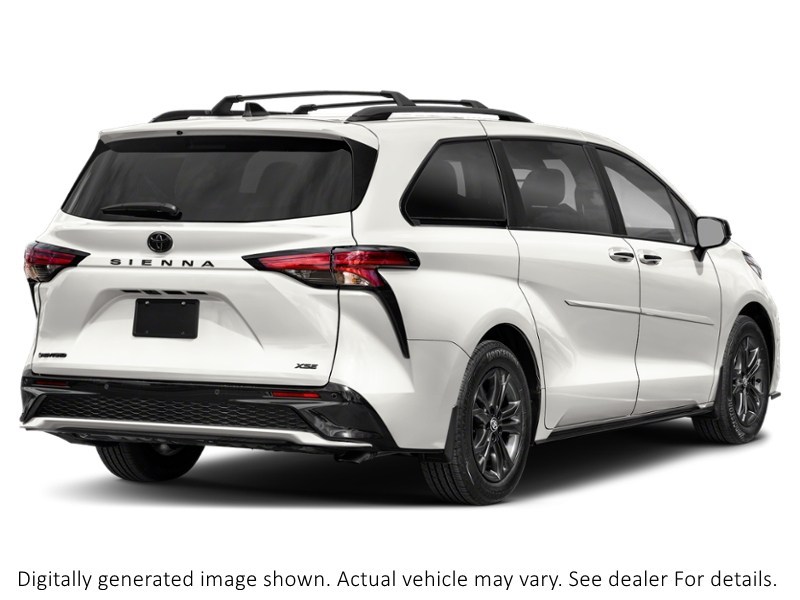 2026 Toyota Sienna XSE 7-Passenger AWD White  Shot 6