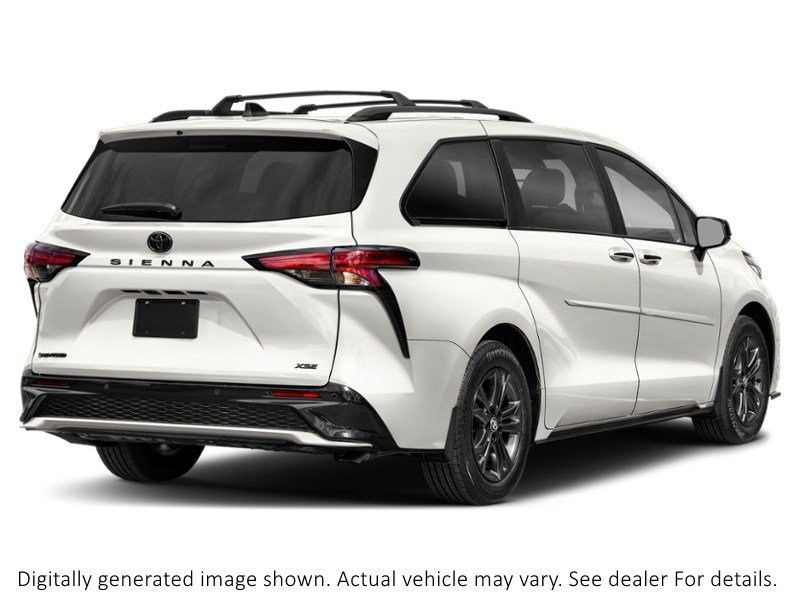 2026 Toyota Sienna XSE 7-Passenger AWD White  Shot 6