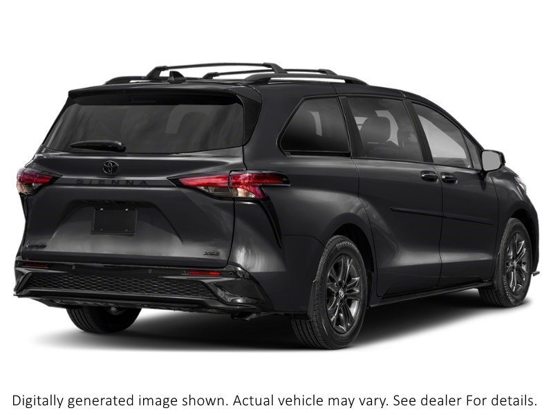 2026 Toyota Sienna XSE 7-Passenger AWD Midnight Black Metallic  Shot 2