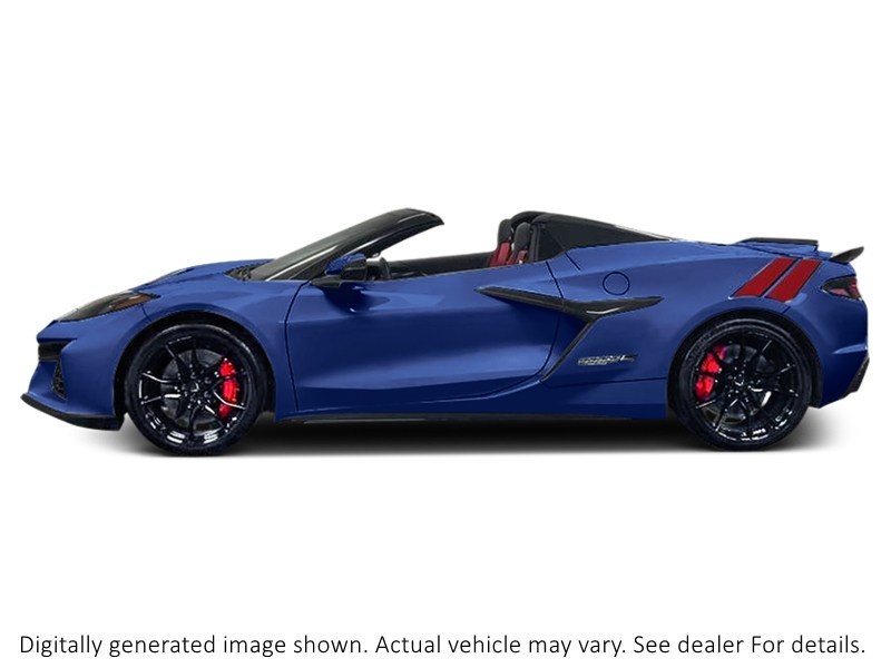 2027 Chevrolet Corvette 2Dr Grand Sport Conv W/1Lt Admiral Blue Metallic  Shot 4